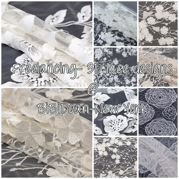 3D lace designs