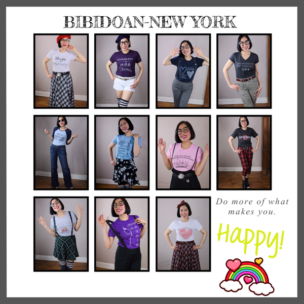 New launch of BIBIDOAN-NEW YORK T-shirts line