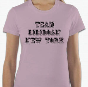 “Team BIBIDOAN-NEW YORK” T-shirt