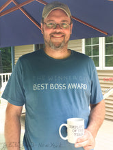 Load image into Gallery viewer, “The winner of the best boss award” Unisex T-shirt