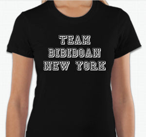 “Team BIBIDOAN-NEW YORK” T-shirt