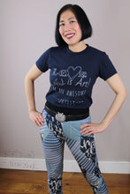 Load image into Gallery viewer, “Love is art and I’m an awesome artist” T-shirt