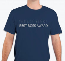 Load image into Gallery viewer, “The winner of the best boss award” Unisex T-shirt