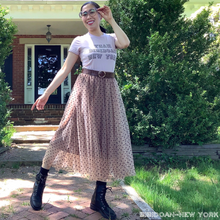 Load image into Gallery viewer, Polka dots tulle skirt