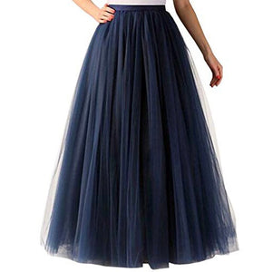 Tulle Maxi Skirt