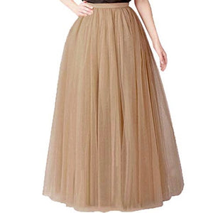 Tulle Maxi Skirt