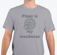 Load image into Gallery viewer, “Pizza is my weakness” Unisex T-shirt