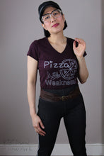 Load image into Gallery viewer, “Pizza is my weakness” T-shirt