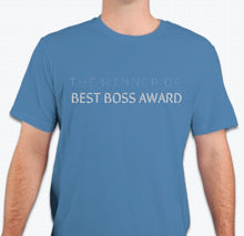 Load image into Gallery viewer, “The winner of the best boss award” Unisex T-shirt