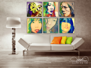 Fine Art ~ Portrait Painting ~ Canvas Printing