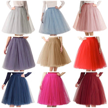 Load image into Gallery viewer, Tulle Skirt - knee length