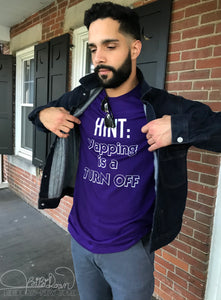 “HINT: Yapping is a turn off” Unisex T-shirt