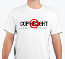 Load image into Gallery viewer, “Copyright. All rights reserved” Unisex T-shirt