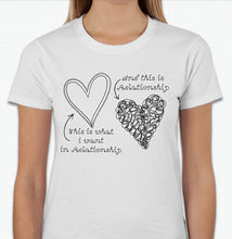 Load image into Gallery viewer, “This is what I want in relationship, and this is relationship” T-shirt