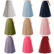 Load image into Gallery viewer, Tulle Maxi Skirt