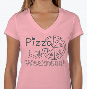 “Pizza is my weakness” T-shirt